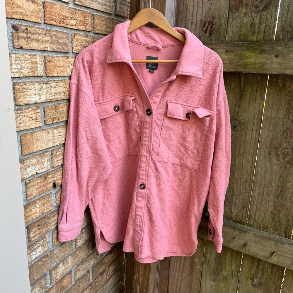Wild Fable Pink Shirt Jacket